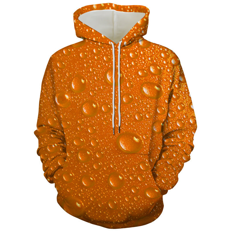 Avrupa Ve Amerikan Sıvı Boncuk Desenli Sweat