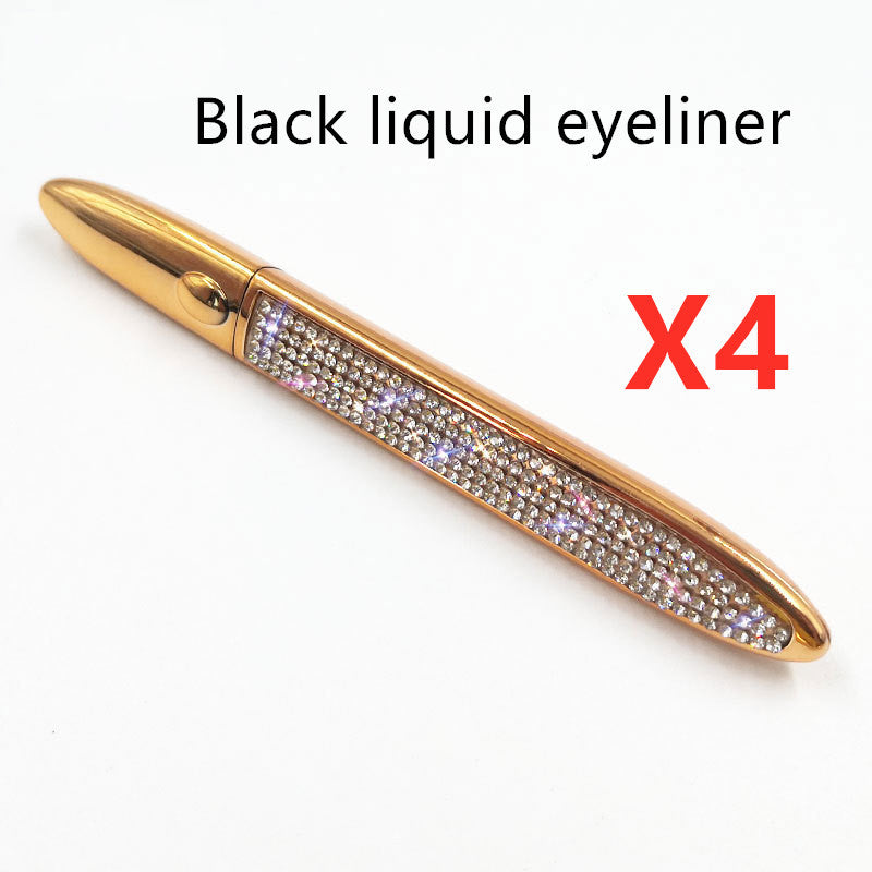 Elmas-çivili sihirli tutkal-ücretsiz Eyeliner