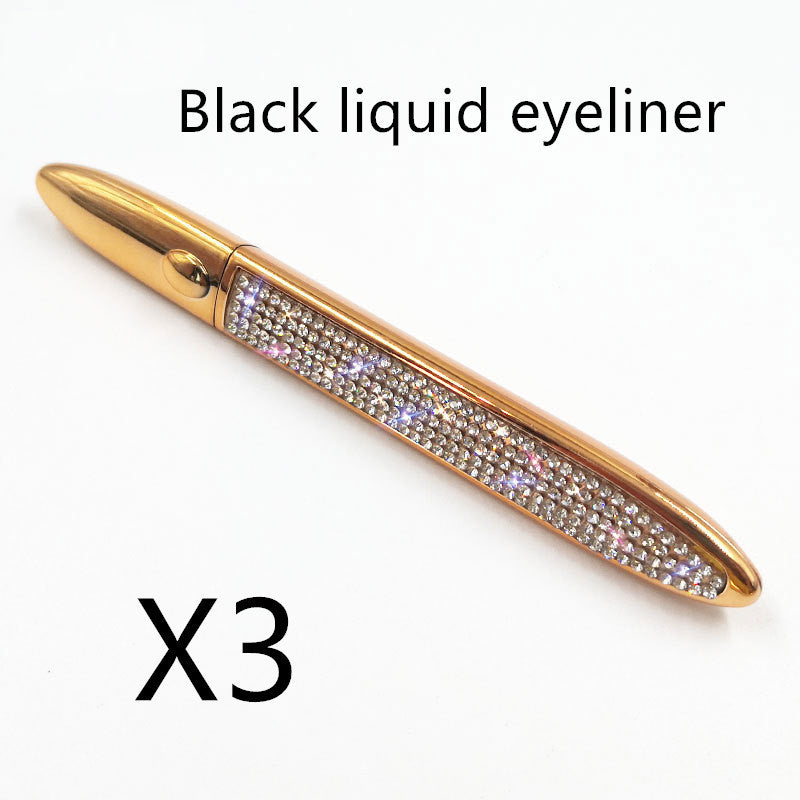 Elmas-çivili sihirli tutkal-ücretsiz Eyeliner