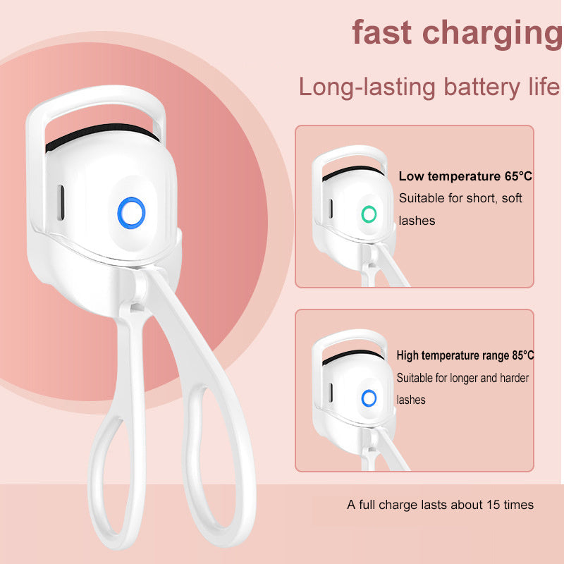 Kirpik Kıvırıcı Taşınabilir Elektrikli Isıtmalı Tarak Göz Kirpikleri Uzun Ömürlü Kirpik Kıvırıcıları Termal Kirpik Kıvırıcısı Makyaj Aletleri Isıtmalı Kirpik Kıvırıcıları, Şarj Edilebilir Elektrikli Kirpik Kıvırıcısı, Elde Tutulan Kirpik Isıtma